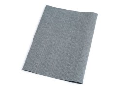 Záplaty zažehlovací 20x43 cm modrošedá sv.