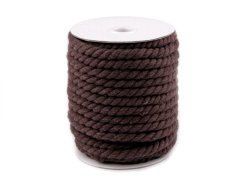 Šňůra kroucená bavlněná 8 mm 12