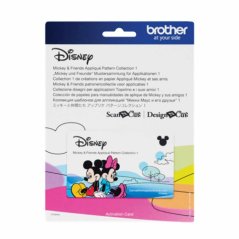 Karta se vzory DISNEY aplikace