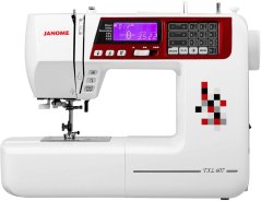 JANOME 607 TXL šicí stroj + přídavný stůl (40x28cm
