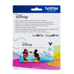 Karta se vzory DISNEY MICKEY MINNIE