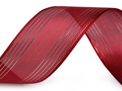 Stuha s lurexem šíře 40 mm 7(646)