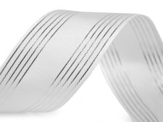 Stuha s lurexem šíře 40 mm 2(100)