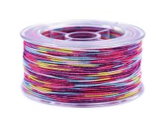 Šňůrka 0,8 mm duhová