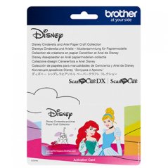 Karta se vzory DISNEY ARIEL